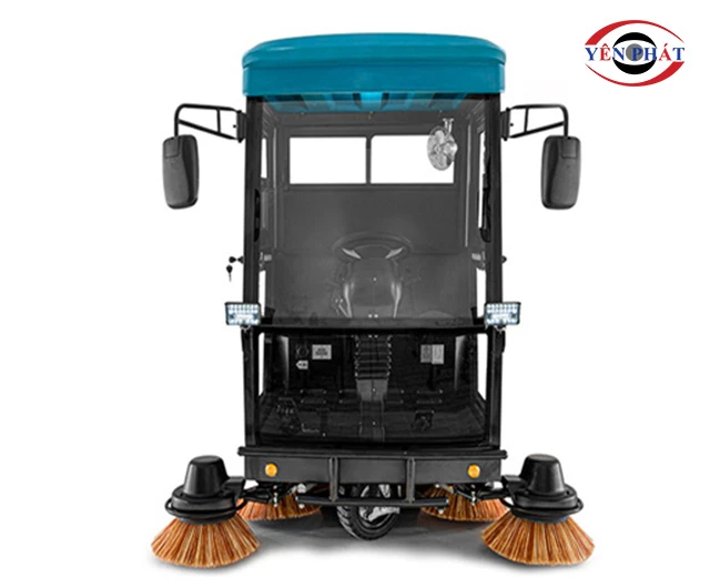 gương và đèn của Xe dọn rác Kumisai KMS 78