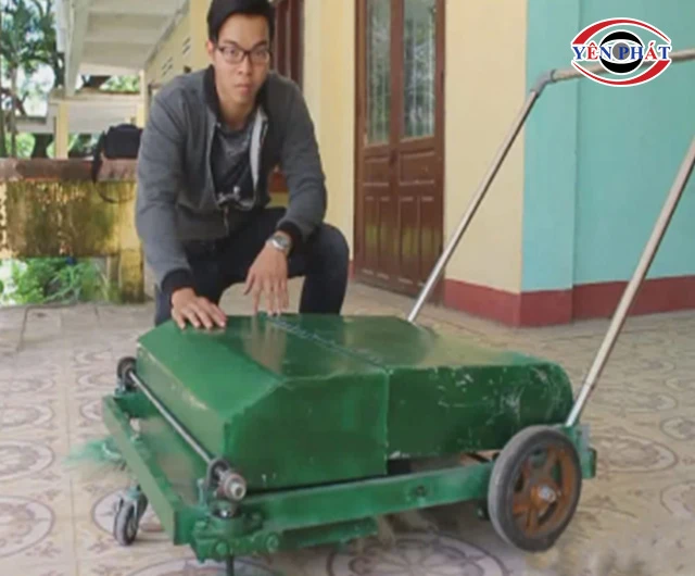 xe quét rác tự chế