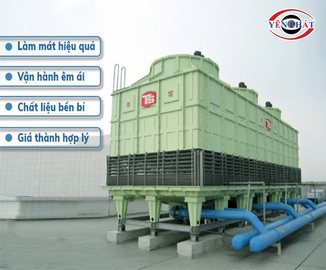 ưu điểm Tháp giải nhiệt TSB 1250