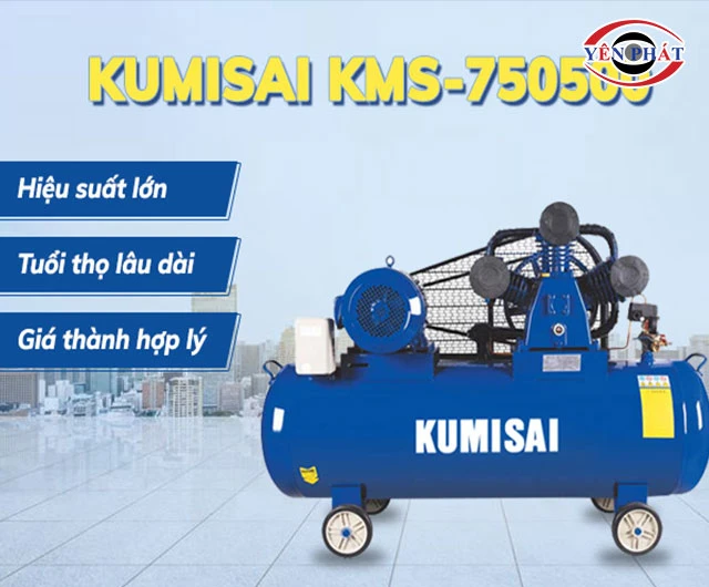 ưu điểm Máy nén khí Kumisai KMS-750500
