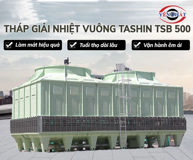 ưu điểm tháp giải nhiệt TSB 500