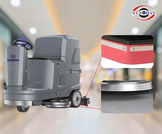 bàn hút và bàn chà của Kumisai kms80