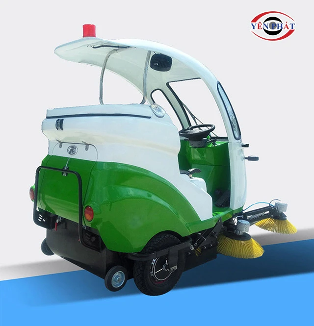 bánh xe của xe quét rác Kumisai KMS 120