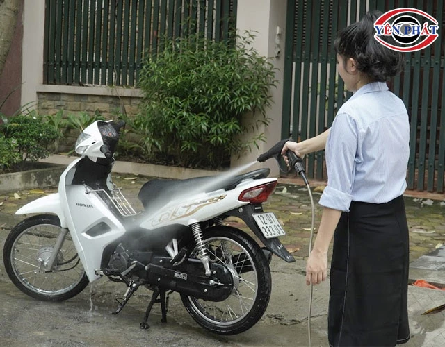 Cách dùng máy rửa xe gia đình Kumisai KMS 1600