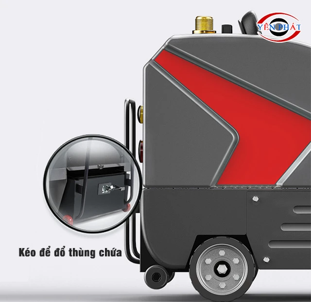 Kéo để làm sạch thùng chứa