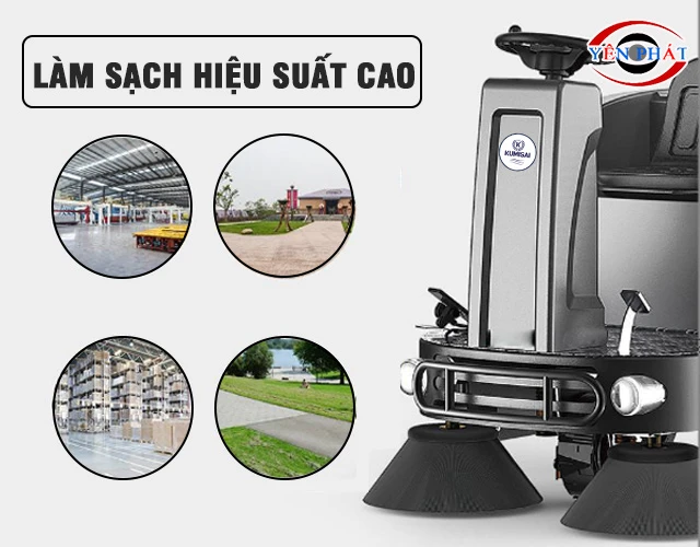Làm sạch mạnh mẽ, hiệu suất cao
