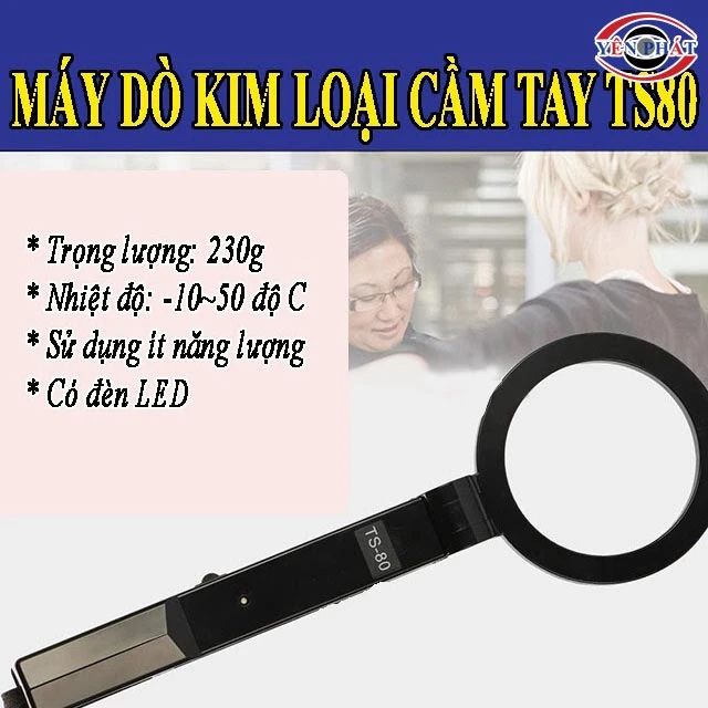 máy dò tìm kim loại TS80 trọng lượng nhỏ