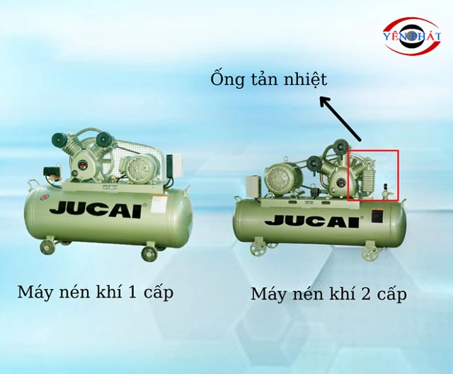 So sánh máy nén khí 1 cấp và 2 cấp: Nên mua loại nào?
