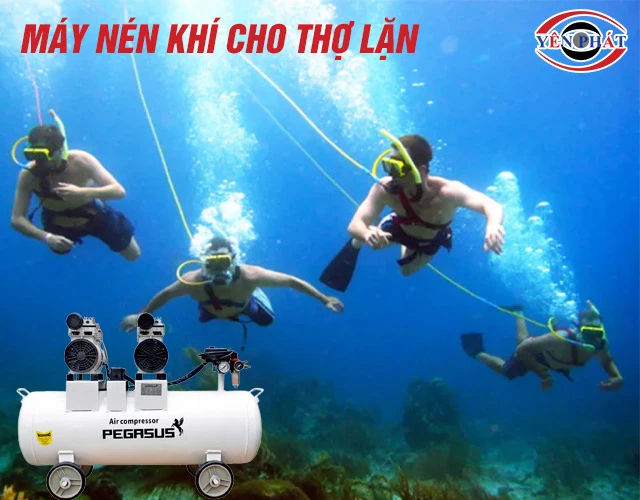 Máy nén khí cho thợ lặn