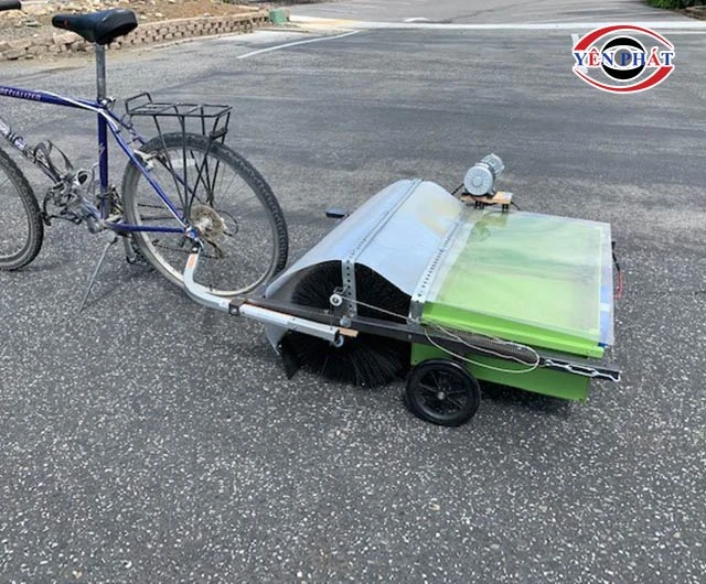 mẫu xe quét rác tự chế