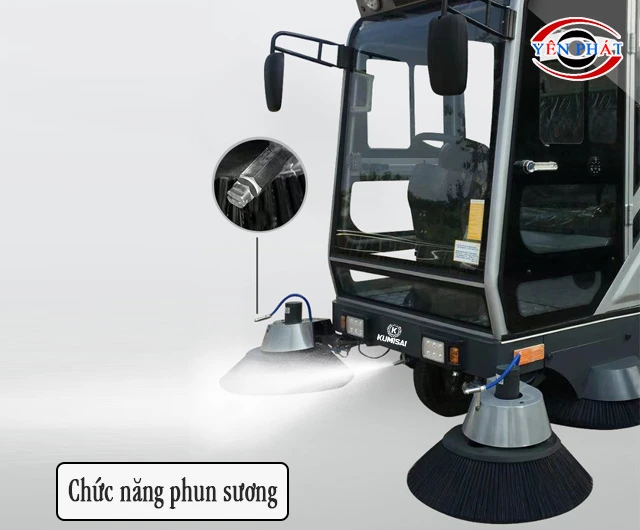 Chức năng phun sương trên Kumisai KMS-1900E