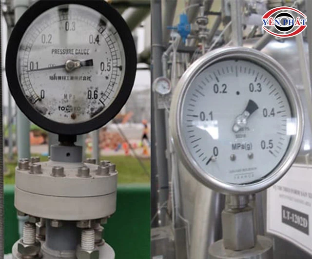 Đồng hồ đo áp suất máy bị hỏng