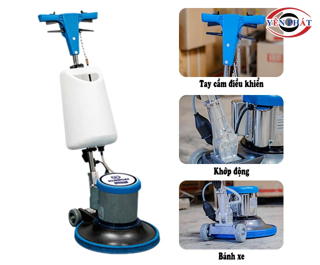 Máy chà sàn Kumisai KMS-002 linh động