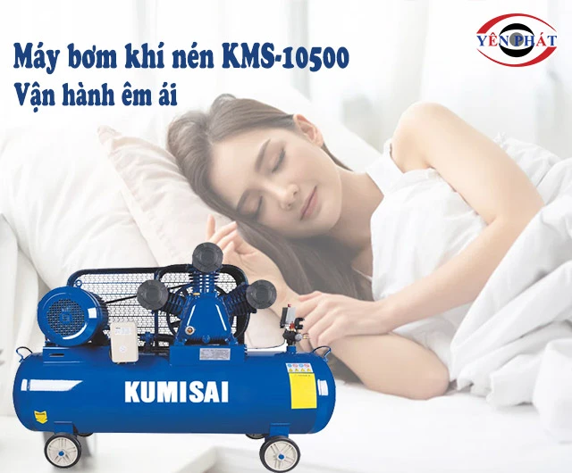 Kumisai KMS-10500 vân hành êm ái