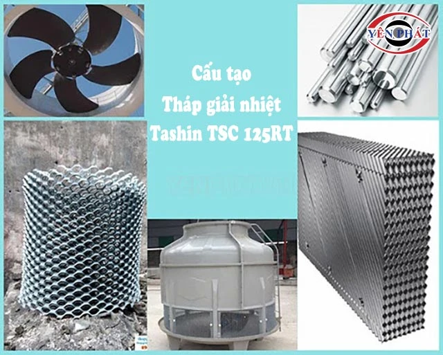 các bộ phận của tháp tsc 125rt