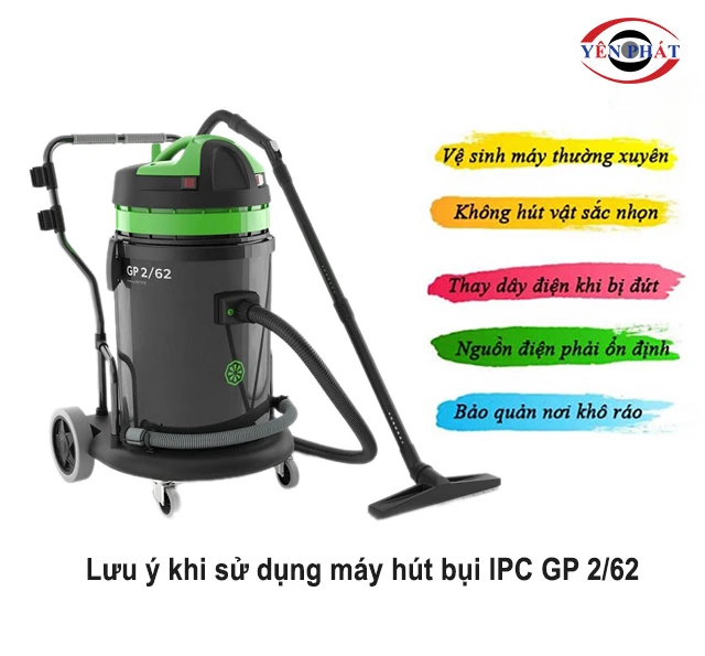 lưu ý gì sử dụng máy IPC GP 2/62 W&D