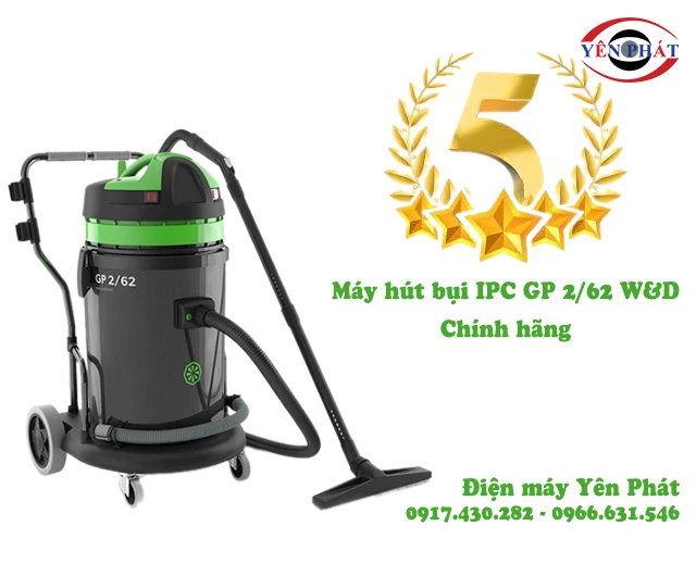 máy hút bụi IPC GP 2/62 W&D yên phát