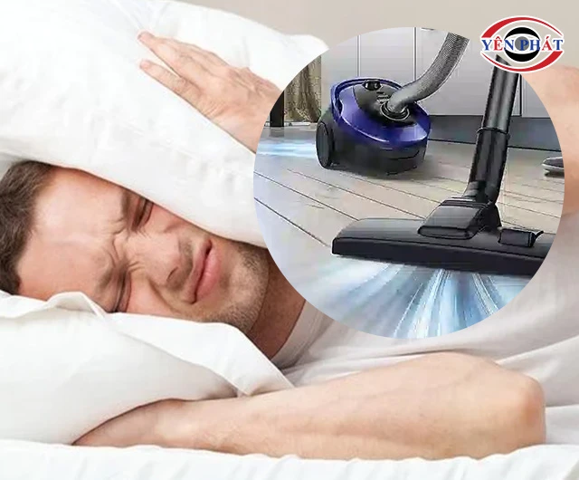 tiếng ồn trong máy hút bụi
