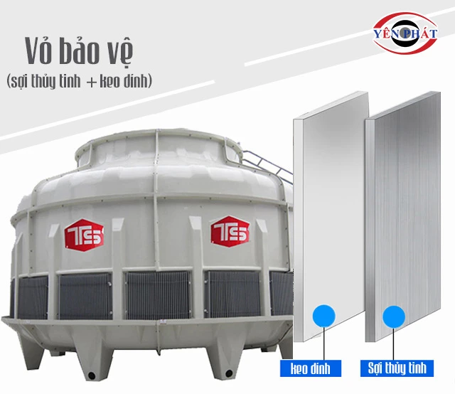 Vỏ tháp bền chắc