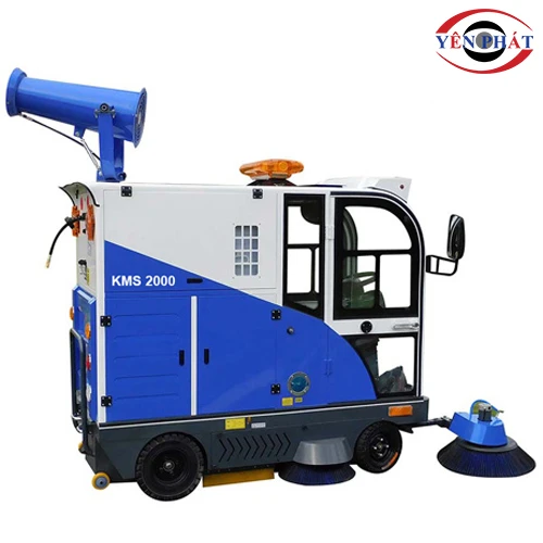 Xe quét rác ngồi lái Kumisai KMS 2000 2