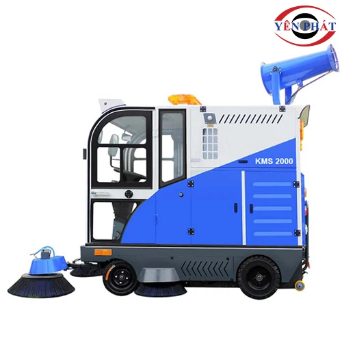 Xe quét rác ngồi lái Kumisai KMS 2000 3