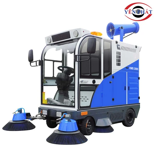 Xe quét rác ngồi lái Kumisai KMS 2000 4