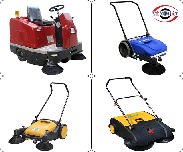 các mẫu xe quét rác Palada