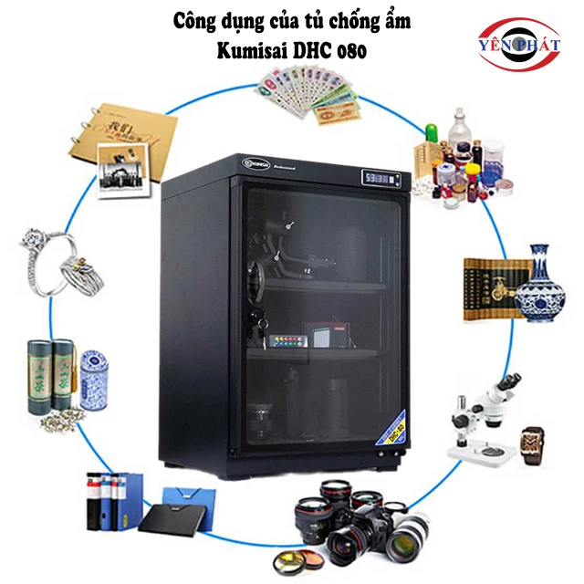 công dụng của tủ chống ẩm Kumisai DHC080