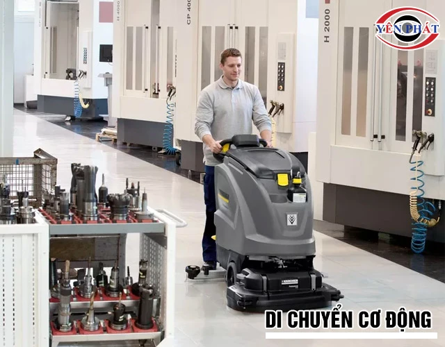 máy chà sàn liên hợp Karcher B 60 W cơ động