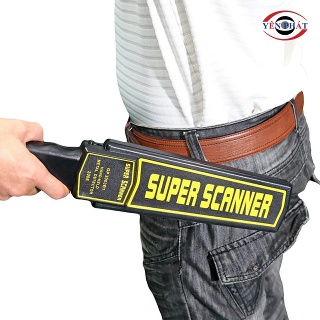 sử dụng Máy dò kim loại Super Scanner GP-3003B1