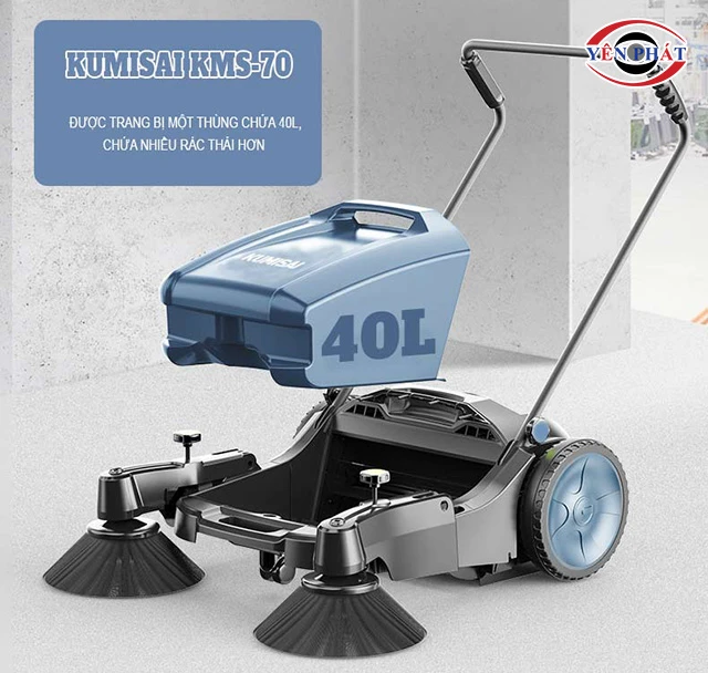 thúng chứa xe quét rác Kumisai KMS-70