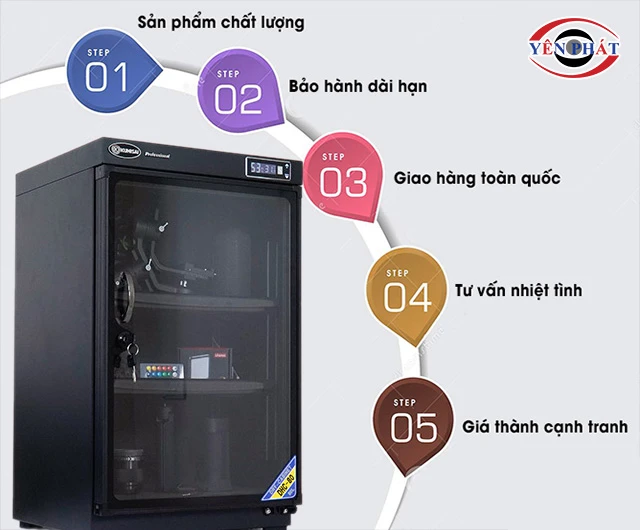 Tủ chống ẩm Kumisai DHC080 yên phát