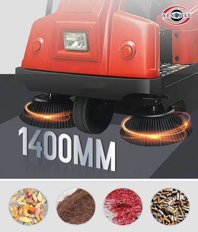 xe quét rác Palada