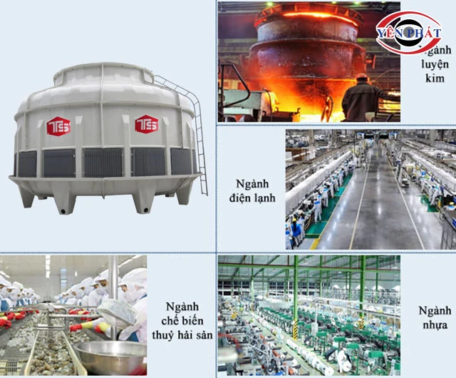 ứng dụng của Tháp giải nhiệt Tashin TSC 200RT 