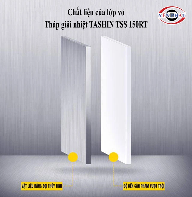 chất liệu vỏ của tháp tss 150rt