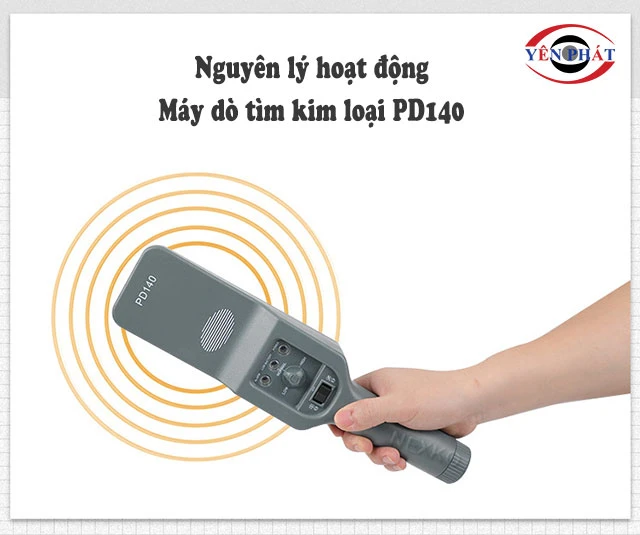 cách hoạt động của Máy dò PD140