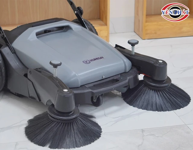 Chổi xe quét rác đẩy tay mini Kumisai KMS S1
