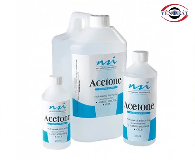Cách tẩy sơn dính trên giày bằng axeton