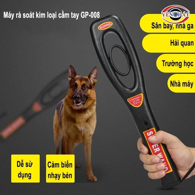 Máy rà soát kim loại cầm tay GP-008