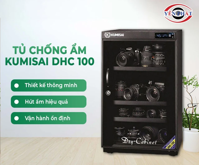 ưu điểm tủ chống ẩm Kumisai DHC 100