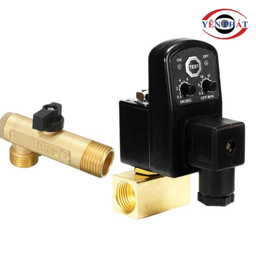 Van xả nước máy nén khí