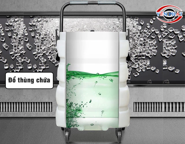 Đổ thùng chứa rác sau mỗi lần dùng