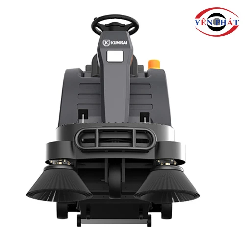 Xe quét rác công nghiệp ngồi lái Kumisai KMS GS1 2