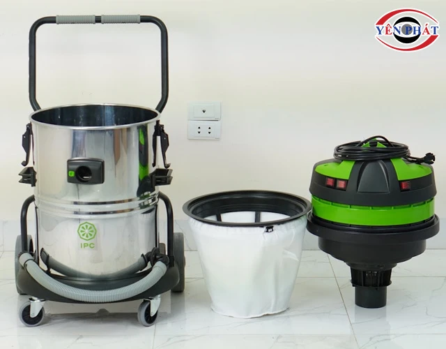 Cấu tạo máy hút bụi công nghiệp khô và ướt IPC GS 3/62 W&D