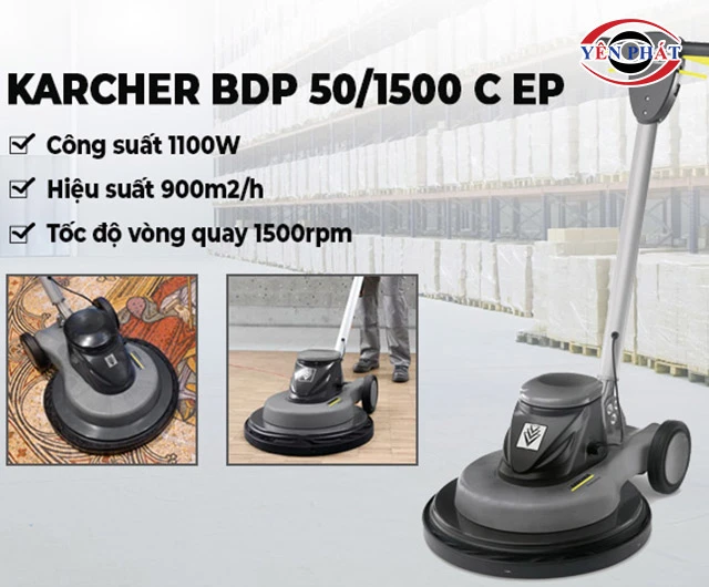thông số máy Karcher BDP 50/1500 C Ep