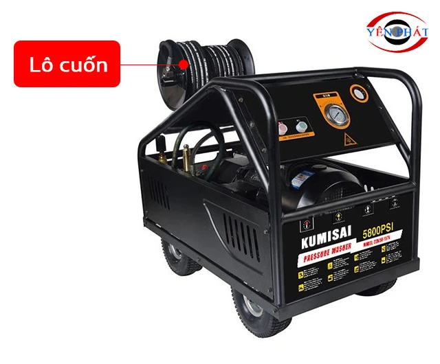 Thiết kế gọn gàng với lô cuốn tiện lợi