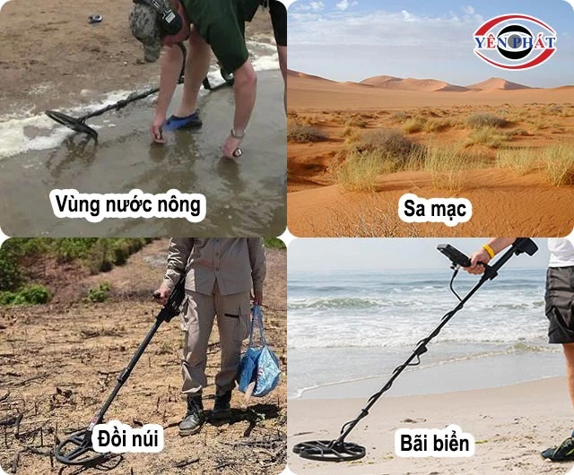 môi trường làm việc của máy dò GC-1022