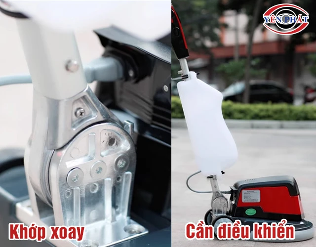 Cần điều khiển máy chà sàn công nghiệp Kumisai KMS 1A