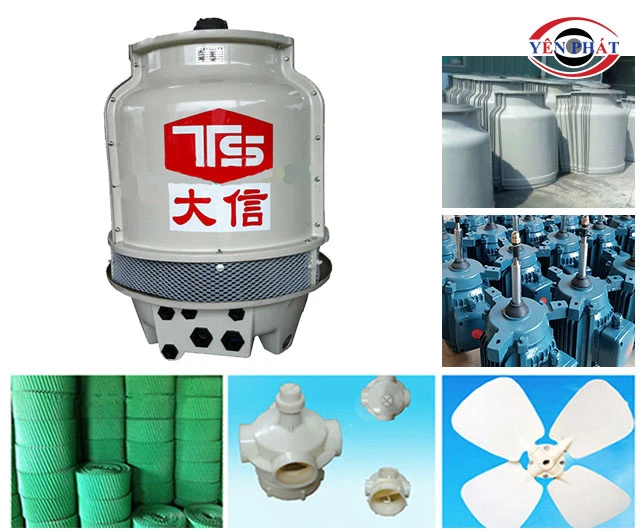 cấu tạo của tháp giải nhiệt TSC 20rt