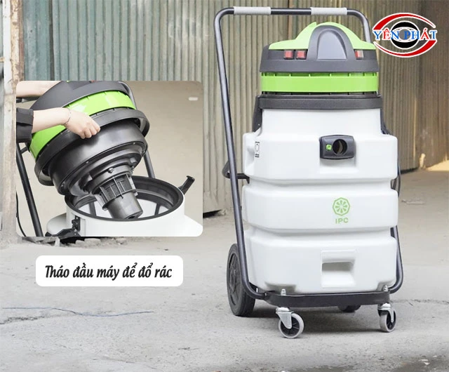 Chú ý đổ rác sau mỗi lần dùng